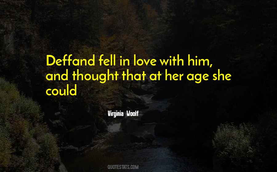 She Fell In Love Quotes #103851