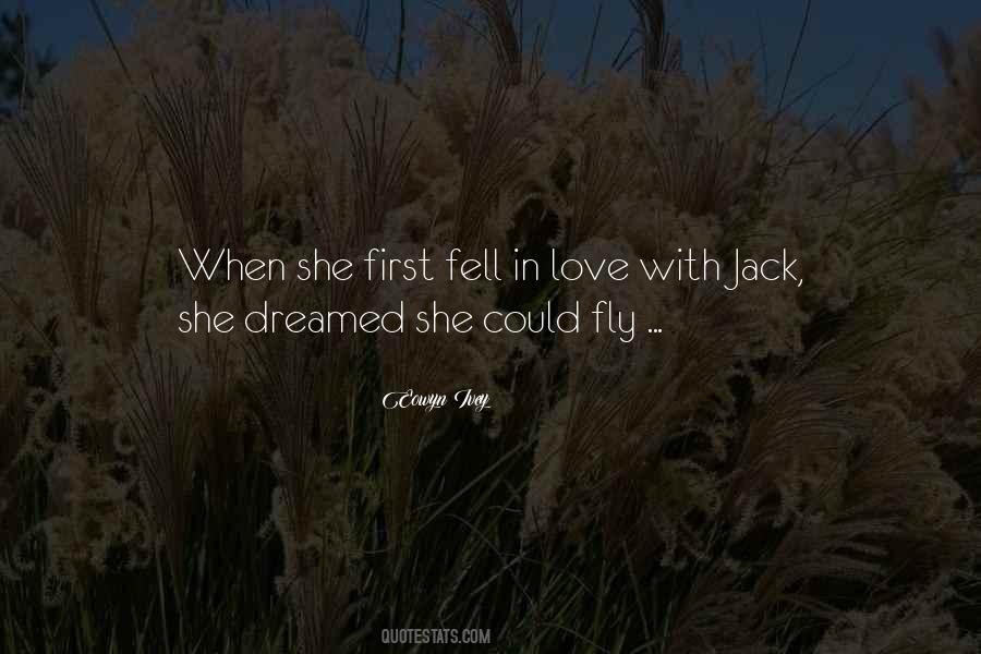 She Fell In Love Quotes #1572934