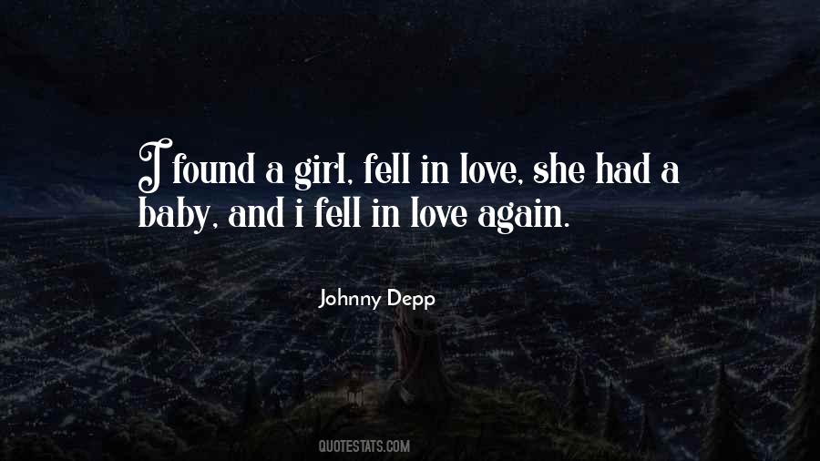 She Fell In Love Quotes #589248