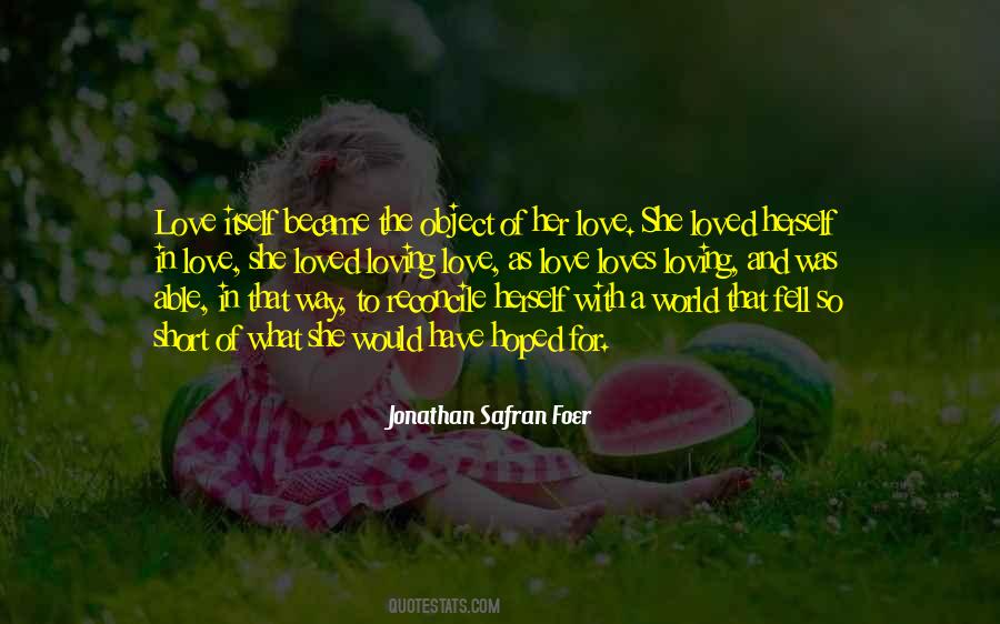 She Fell In Love Quotes #868987