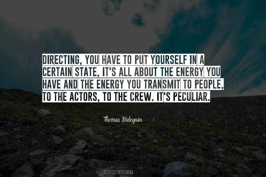 Directing Energy Quotes #1560170