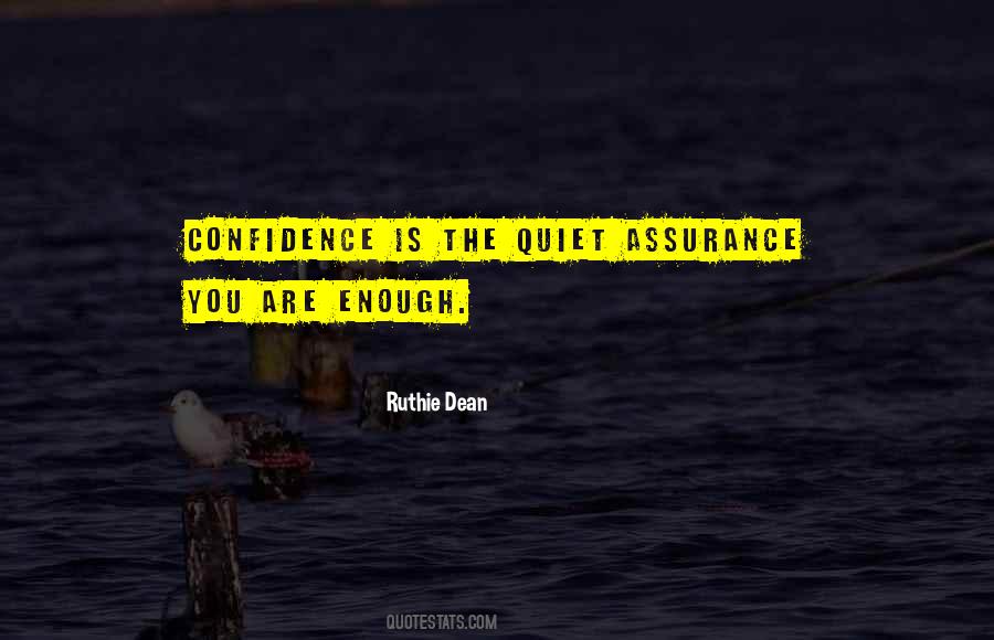 Quotes About Quiet Confidence #1533741