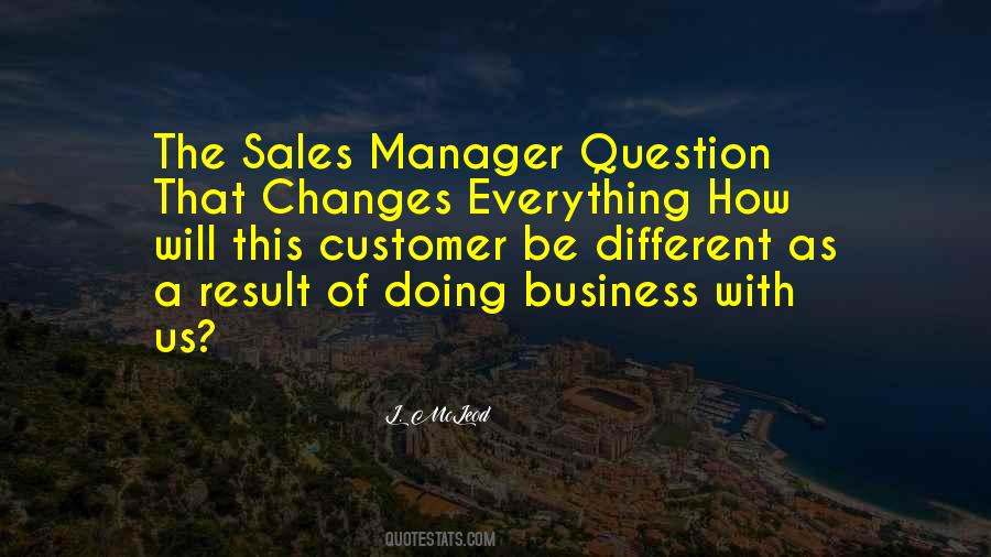Sales Manager Quotes #842567