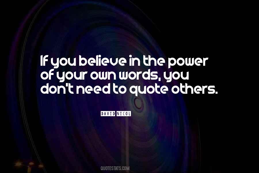 Quotes About Power #1858532