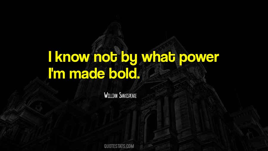 Quotes About Power #1861161
