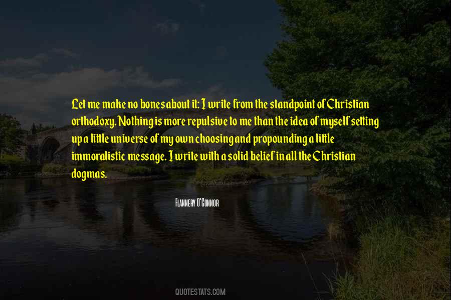 Christian Belief Quotes #69327