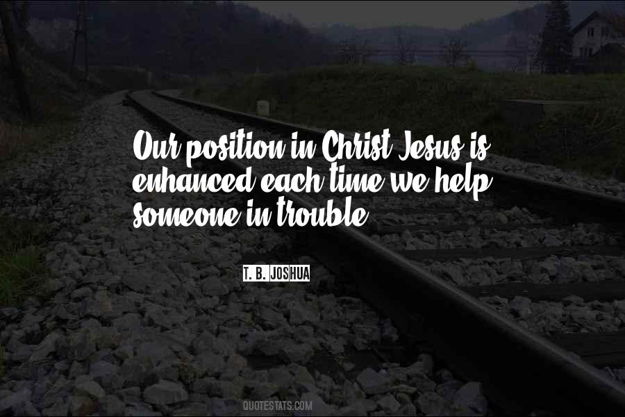 Christ Jesus Quotes #1375227
