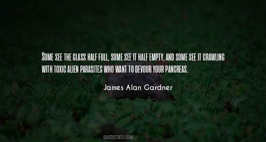 Quotes About Half Empty Glass #460996