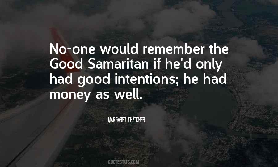 Quotes About Good Samaritan #124485