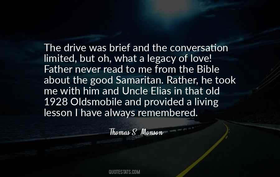 Quotes About Good Samaritan #56183