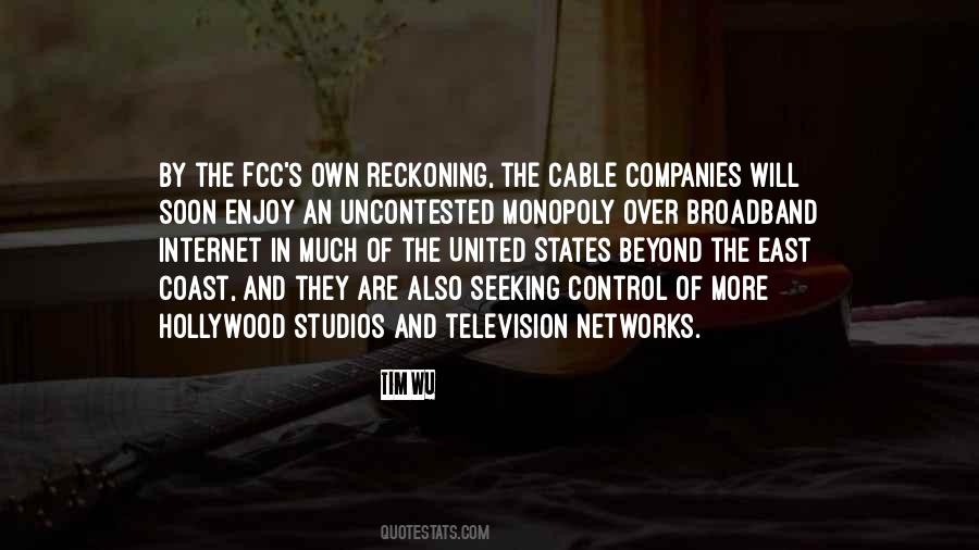 Cable Television Quotes #1320597