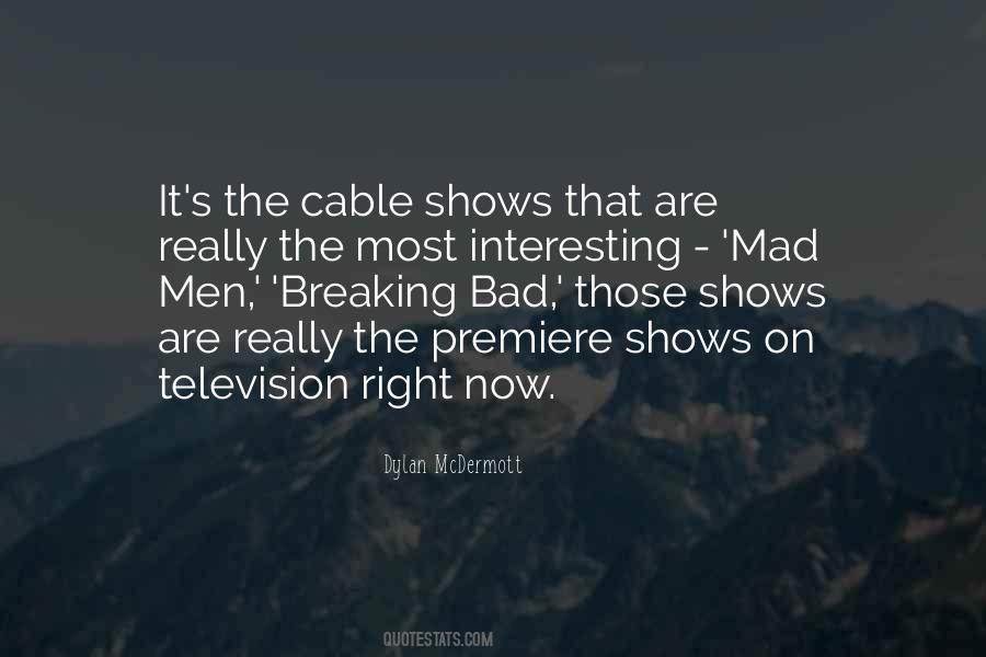 Cable Television Quotes #1689971