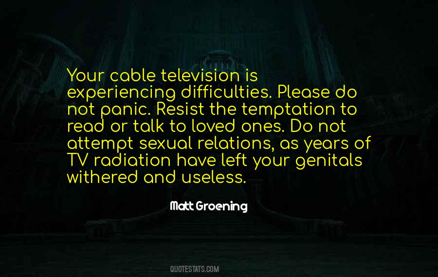 Cable Television Quotes #238778