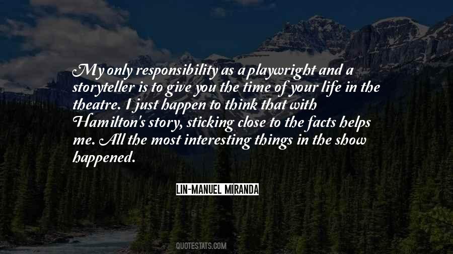 Quotes About Responsibility #1781151