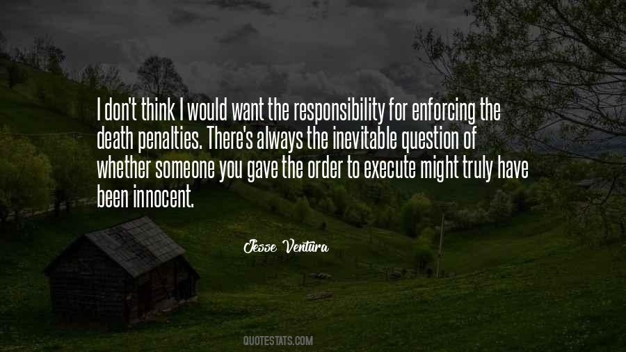 Quotes About Responsibility #1784513