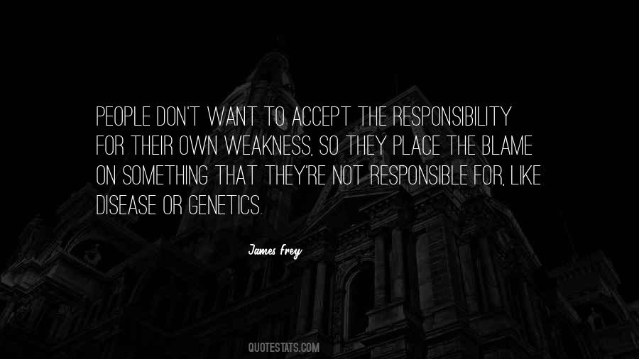 Quotes About Responsibility #1786357