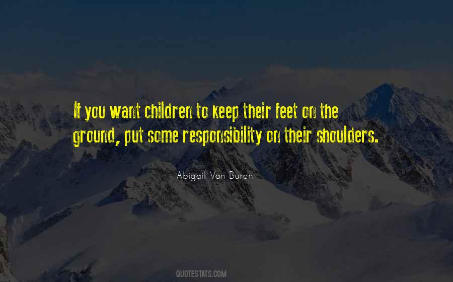 Quotes About Responsibility #1790242