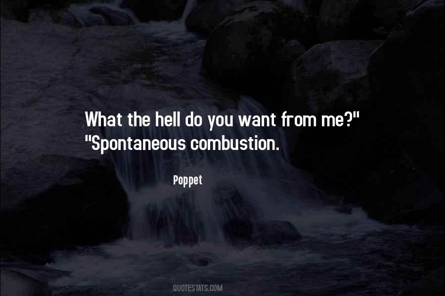 Quotes About Spontaneous Combustion #1794702