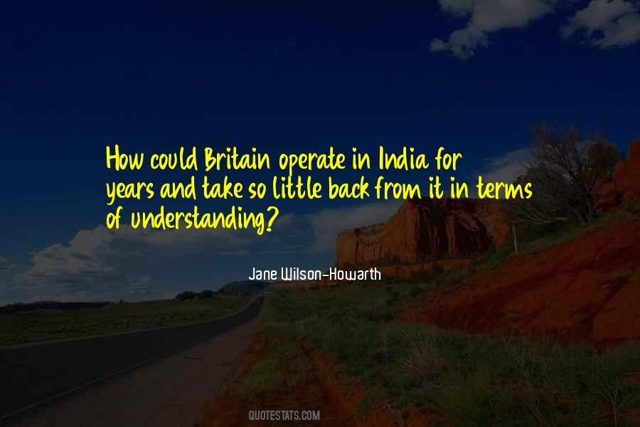 Quotes About British India #23707