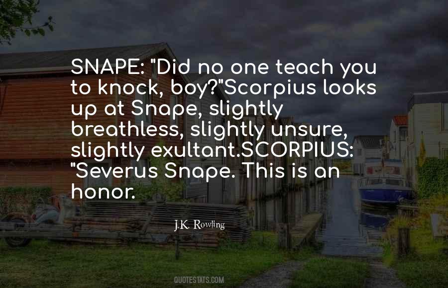 Professor Severus Snape Quotes #895110