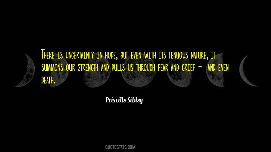 Quotes About Uncertainty Of Death #797539