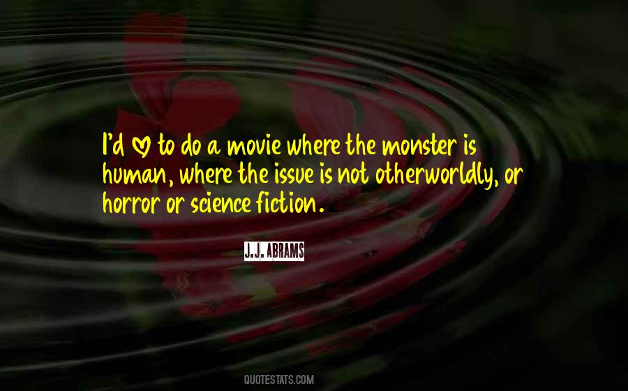 Monster Love Quotes #263176