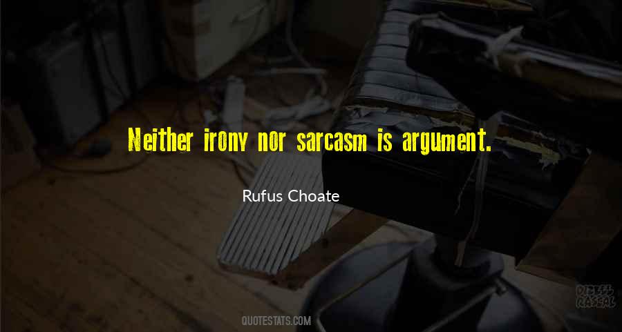 Quotes About Irony And Sarcasm #956427