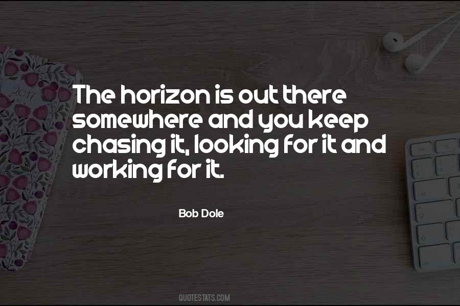 Quotes About Horizon #1407611