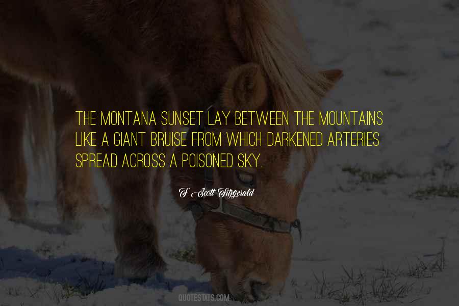 Quotes About Montana Mountains #1691414