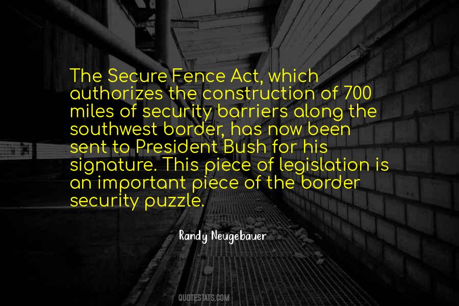 Quotes About Border Security #396286