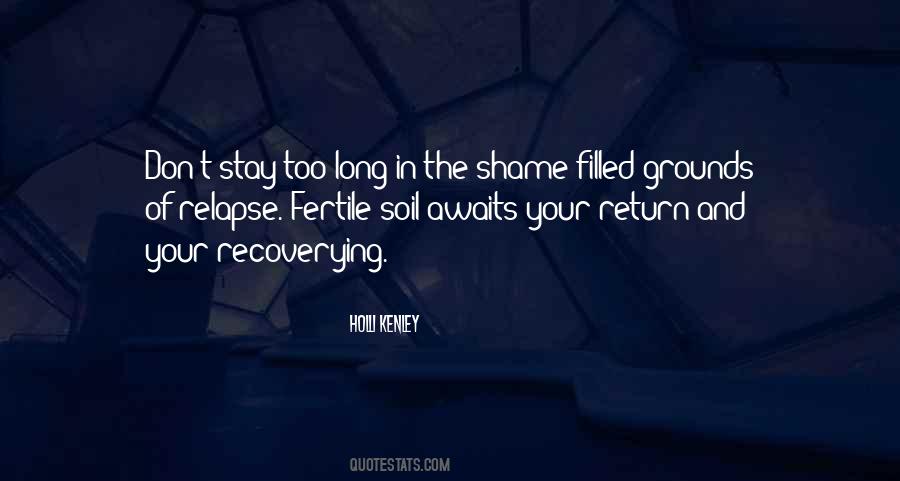 Quotes About Recoery #1049117