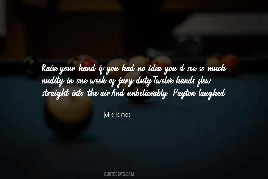 Quotes About Hands In The Air #908807