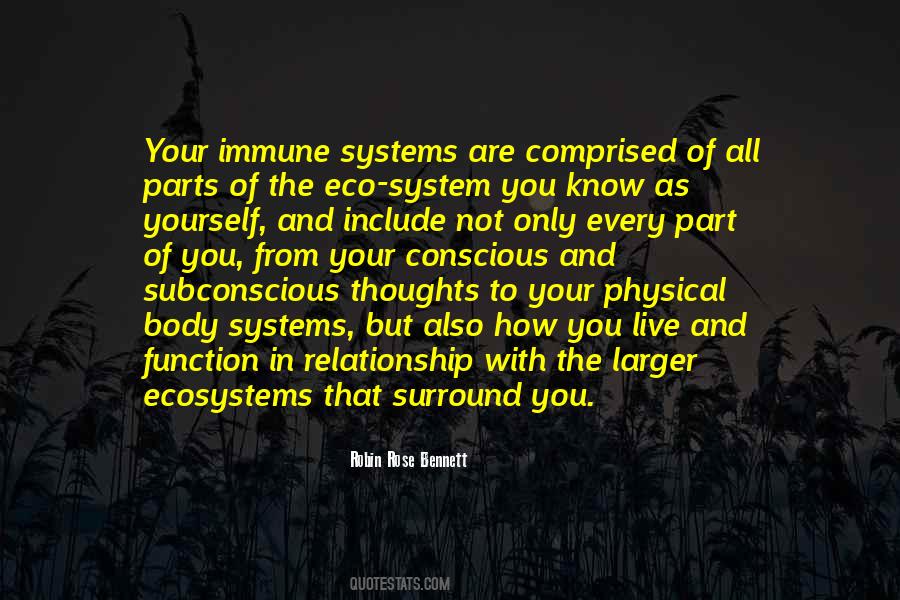 Quotes About Ecosystems #1070300