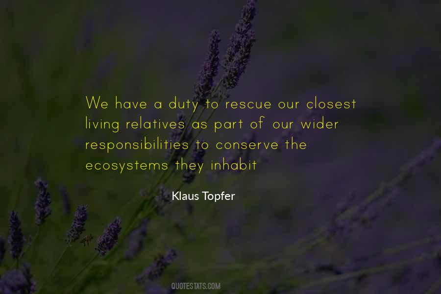 Quotes About Ecosystems #1550426