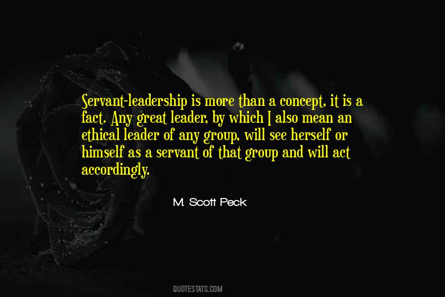 Quotes About Ethical Leadership #1376060