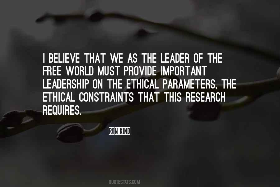 Quotes About Ethical Leadership #1673703