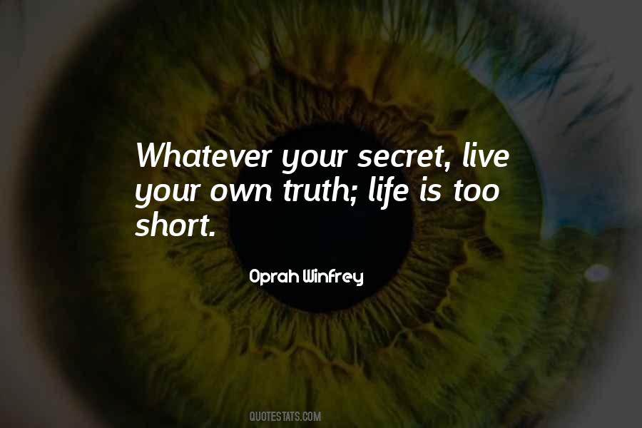 Quotes About Truth Life #1128622