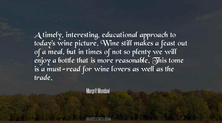 Quotes About Wine Lovers #185793