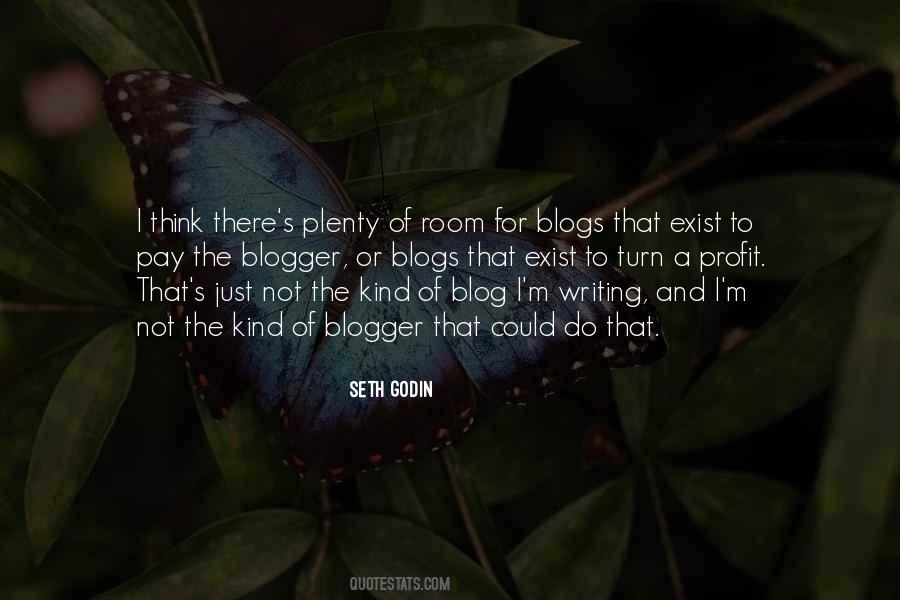 Blogger Blogs Quotes #1833303