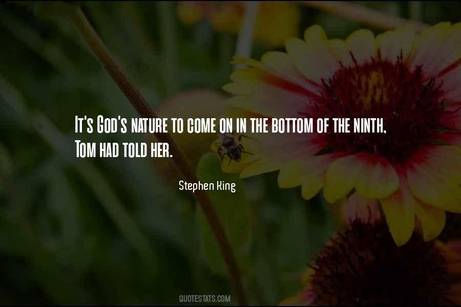 God Nature Quotes #24602