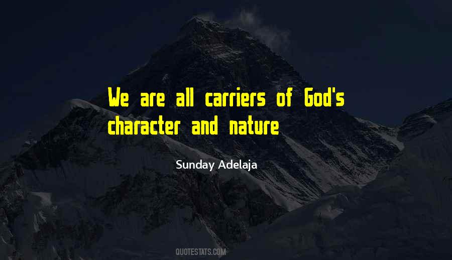 God Nature Quotes #56325