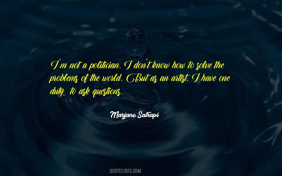How To Solve Problems Quotes #408995