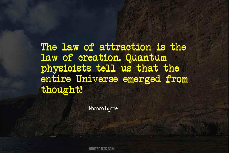 Quotes About Creation Of The Universe #1027755