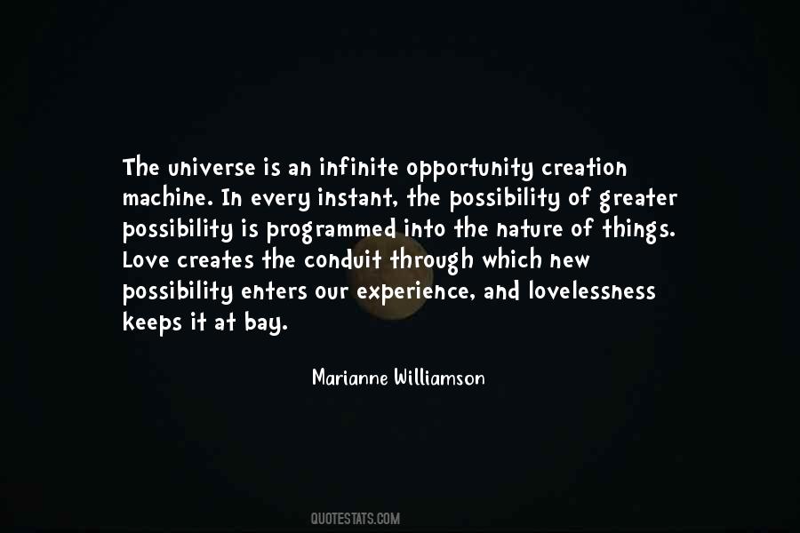Quotes About Creation Of The Universe #13562
