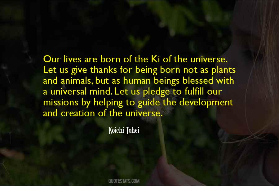 Quotes About Creation Of The Universe #1363565