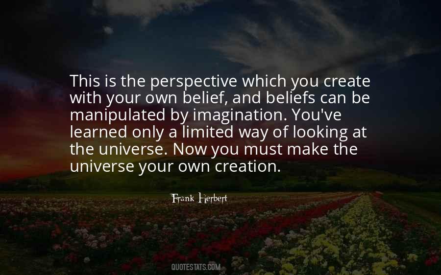 Quotes About Creation Of The Universe #48082