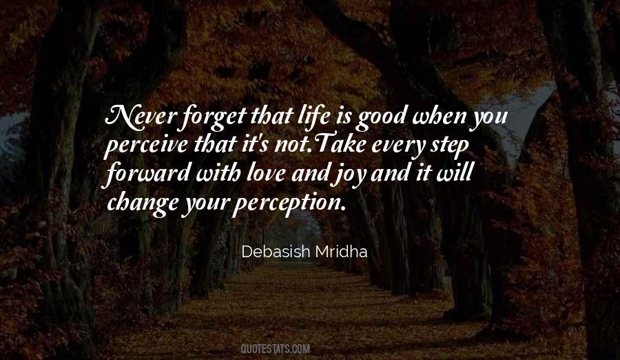 Quotes About Perception And Love #1708517