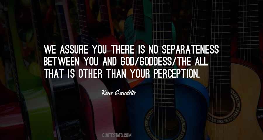 Quotes About Perception And Love #1861495