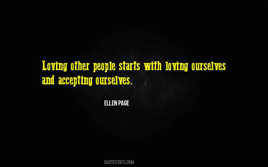 Loving Other People Quotes #1327157