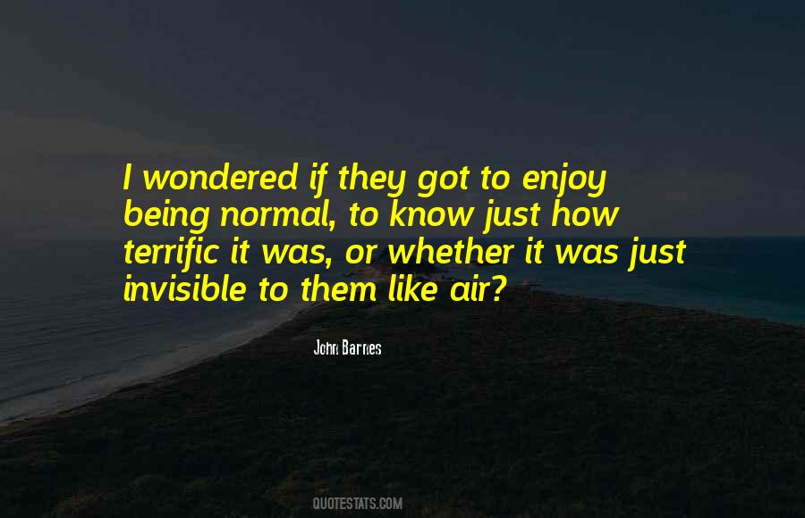 Being Terrific Quotes #1530441